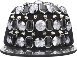 Vaishnavi Self Design Bead Cap