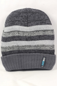 Bizarro.in Striped Knit Cap Cap
