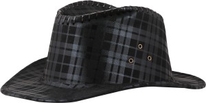 FabSeasons Checkered Cowboy Hat Cap