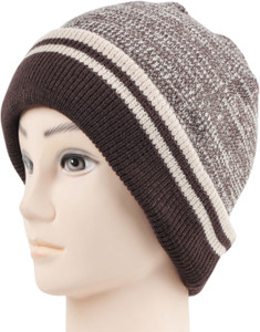Bonjour Self Design Skull Cap