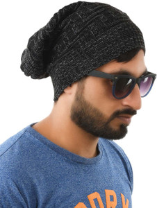 Tiekart Self Design Woollen Cap