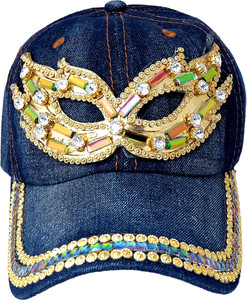 Super Drool Studded Masquerade Cap