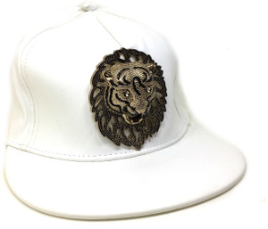 Creative India Exports Solid Five Panel Leather Cap