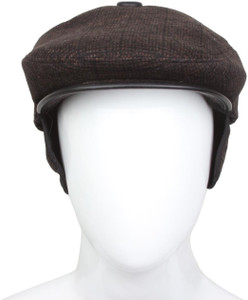 Tahiro Skull, Cotton Plus Woolen Golf Cap, Beret, Golf Cap Cap