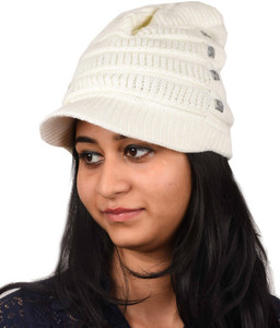 Tiekart Embellished Winter Knitted Cap Cap