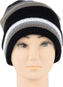 Bonjour Winter Striped Skull Cap