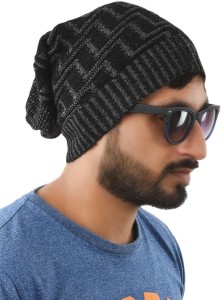Tiekart Self Design Woollen Cap