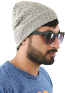 Tiekart Self Design Woollen Cap
