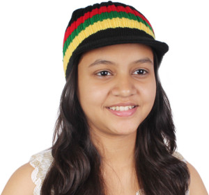 Sushito Striped Summer Skull Cap