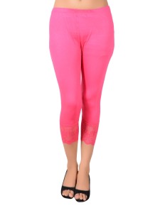 Hot Pink Capri Leggings  SWE Clothing