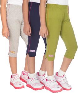 Buy online Pack Of 2 Solid Capri Leggings from Capris & Leggings for Women  by Gracit for ₹549 at 75% off | 2023 Limeroad.com