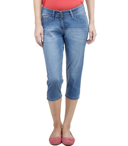 Uber Urban Estela Women s Blue Capri 