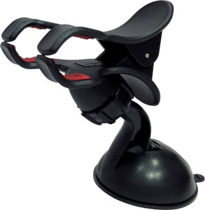 Bulb Centre Dual Clip Universal (Black) Mobile Holder