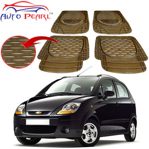 Auto Pearl Plastic Standard Mat For Chevrolet Spark Grey Best