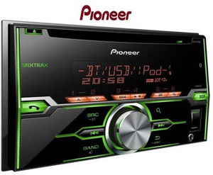 Pioneer car music system with shop speakers price