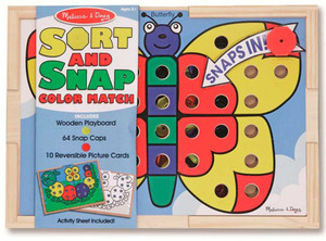 Melissa and doug sort and snap sale
