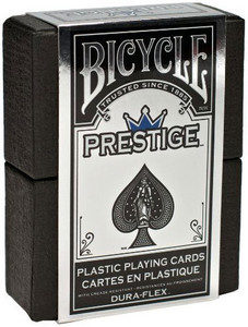 Prestige plastic shop playing cards
