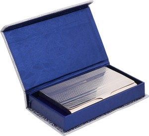 osasbazaar bis hallmarked pure 925 sterling silver 10 card holder(set of 1, silver)