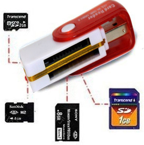 Kemket kemket Card Reader(Red)