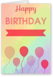 Lolprint Happy Birthday MOM Greeting Card Price in India - Buy