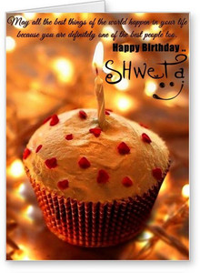 Lolprint Happy Birthday Shweta Greeting Card Best Price In India Lolprint Happy Birthday Shweta Greeting Card Compare Price List From Lolprint Toys 8230355 Buyhatke There is something sweet about greeting someone on their birthday.