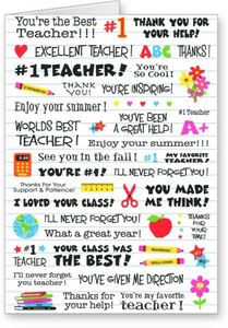 Teachers day sales best card