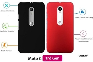 Unistuff Back Cover for Motorola Moto G (3rd Generation)