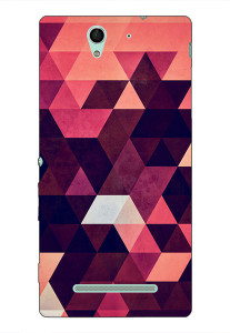 1 Crazy Designer Back Cover for Sony Xperia C3