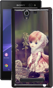 Fuson Back Cover for Sony Xperia C3