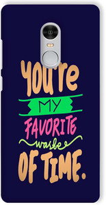Saledart Back Cover for MI Redmi Note 4