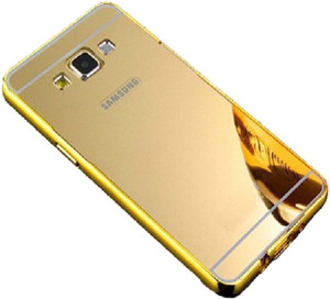 SSR Back Cover for Metal Bumper Plus Acrylic Mirror Back Panel For Samsung Galaxy On7