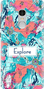 Noise Back Cover for Mi Redmi Note 4