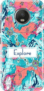 Noise Back Cover for Motorola Moto G5 Plus