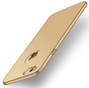 NSSTUFF Back Cover for 360 Degree All Sides Protection Sleek Rubberised Matte Hard Back Cover For Apple iPhone 7 / iPhone 7s Gold Color