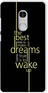 Saledart Back Cover for MI Redmi Note 4