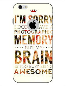 1 Crazy Designer Back Cover for Apple iPhone 6S