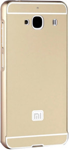 Spicesun Back Cover for Metal Bumper Plus Acrylic Mirror Back Cover For Xiaomi Redmi 2S