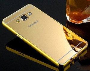 Neu Speed Bumper Case for Luxury Mirror back case with side bumper for Samsung Galaxy E7