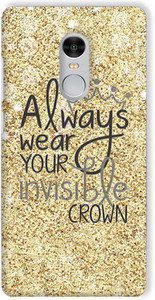 Saledart Back Cover for MI Redmi Note 4