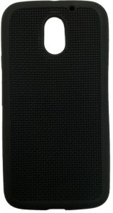Macsoon Back Cover for Motorola Moto E3 Power (Black)