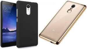 Mozette Back Cover for Mi Redmi Note 4