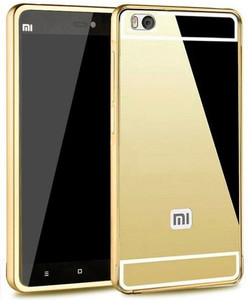 DEV Bumper Case for Luxury Mirror back case with side bumper for Xiaomi Mi 4iGold