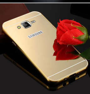 PRINKKED Bumper Case for Luxury Mirror back case with side bumper for Samsung Galaxy ON7