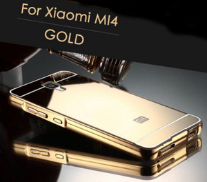 PRINKKED Bumper Case for Luxury Mirror back case with side bumper for Xiaomi Mi4i