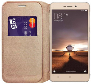 Unistuff Flip Cover for Mi Redmi 3S Prime