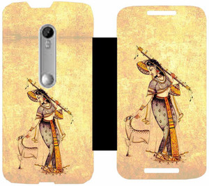 Skintice Flip Cover for Moto G 3rd Gen