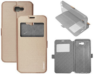 Casotec Flip Cover for SAMSUNG Galaxy J7 Prime