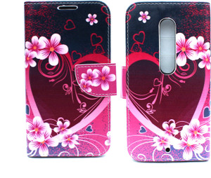 Fashion Flip Cover for Motorola Moto X Play