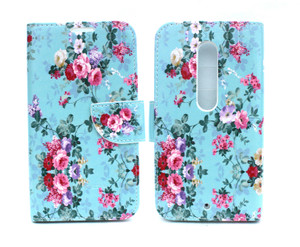 Fashion Flip Cover for Motorola Moto X Play