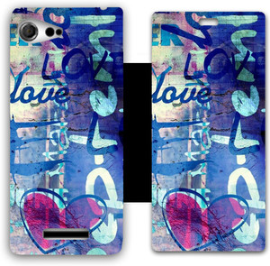 Skintice Flip Cover for Sony Xperia E3
